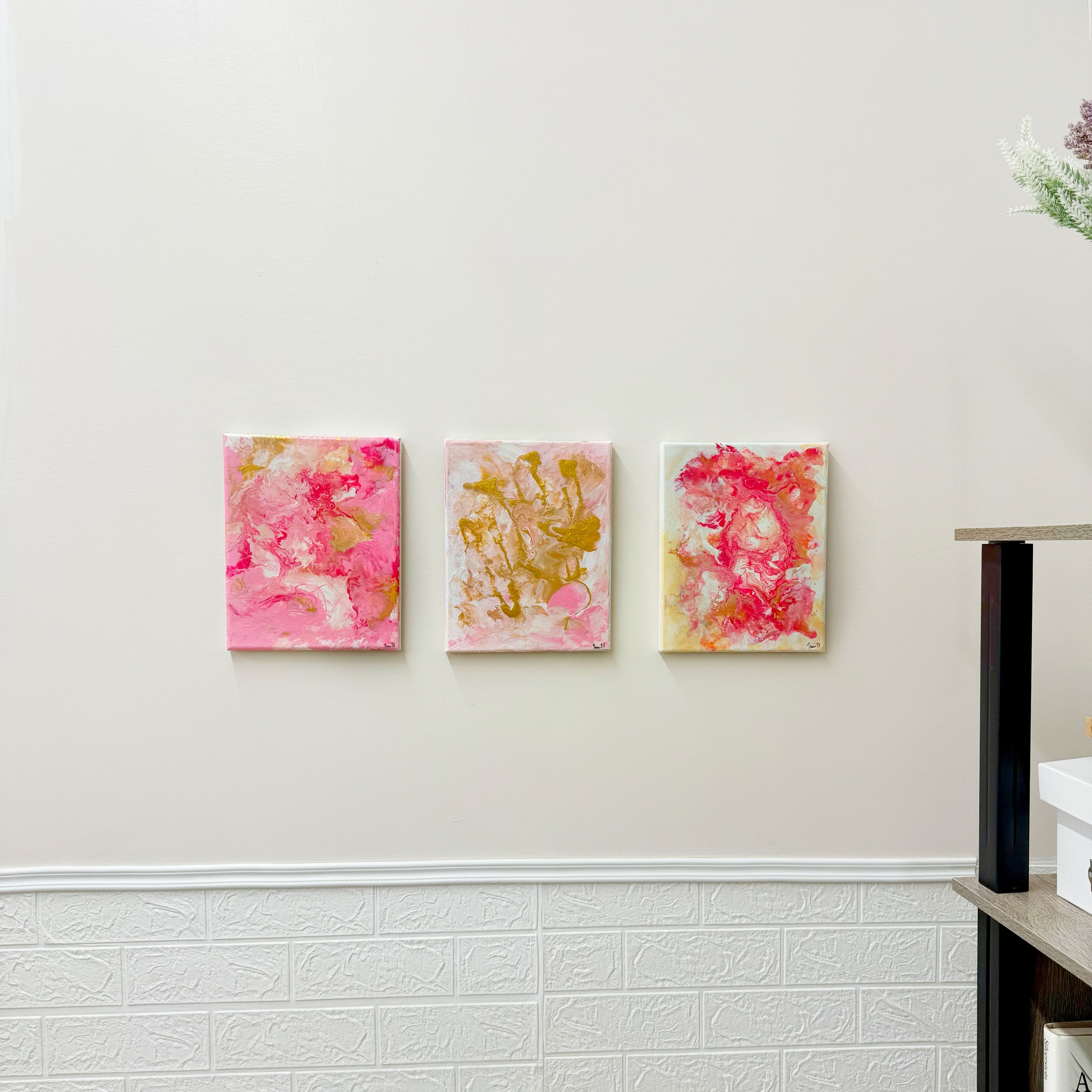 Handmade Acrylic Pour Paint Series | Creative Habitus Painting