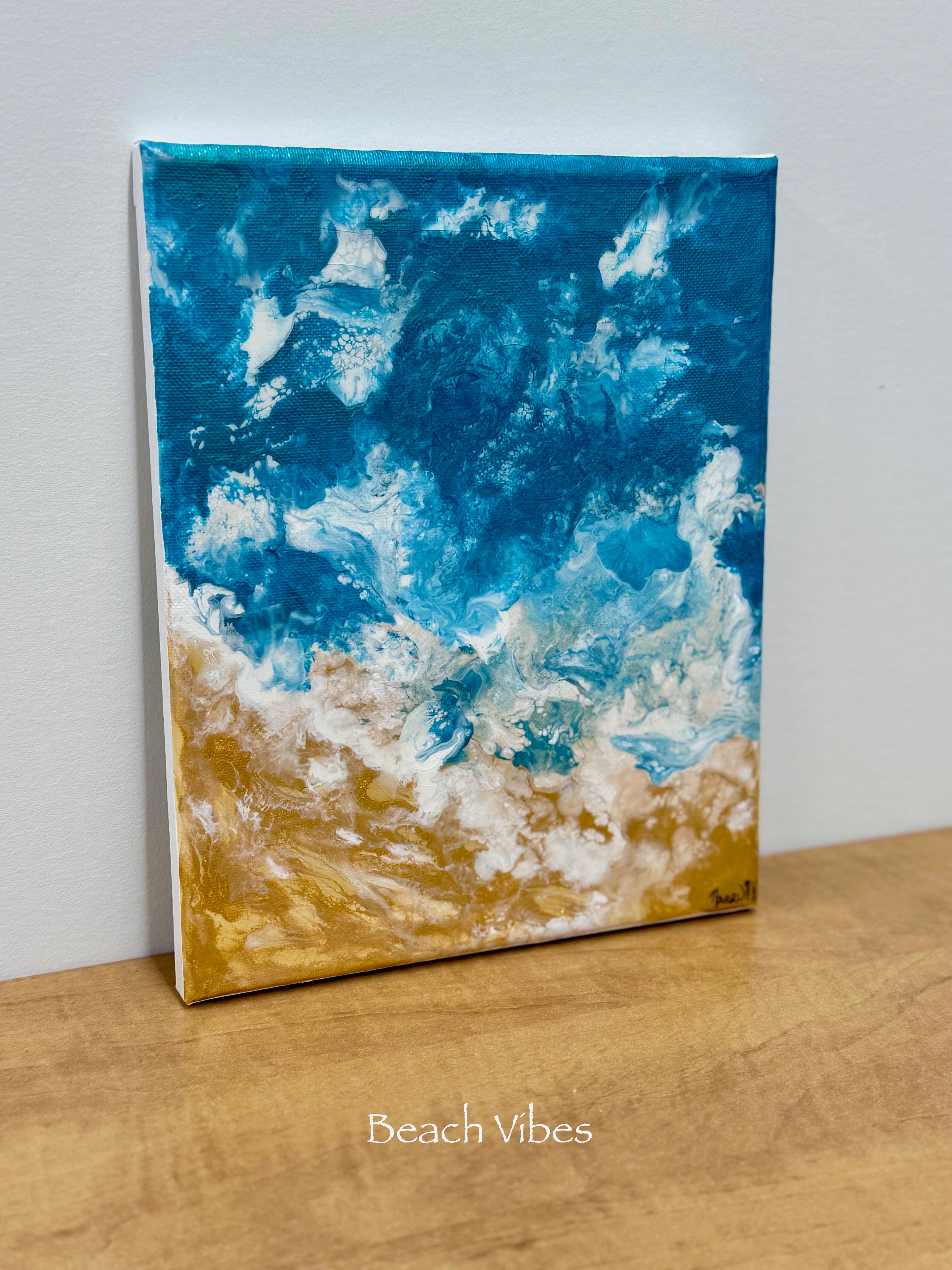 Handmade Acrylic Pour Paint Series | Creative Habitus Painting