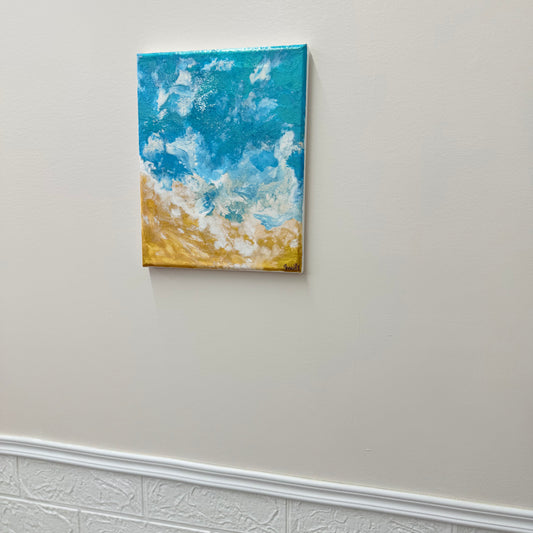Handmade Acrylic Pour Art | Modern Abstract Paintings | Vibrant Home Decoration
