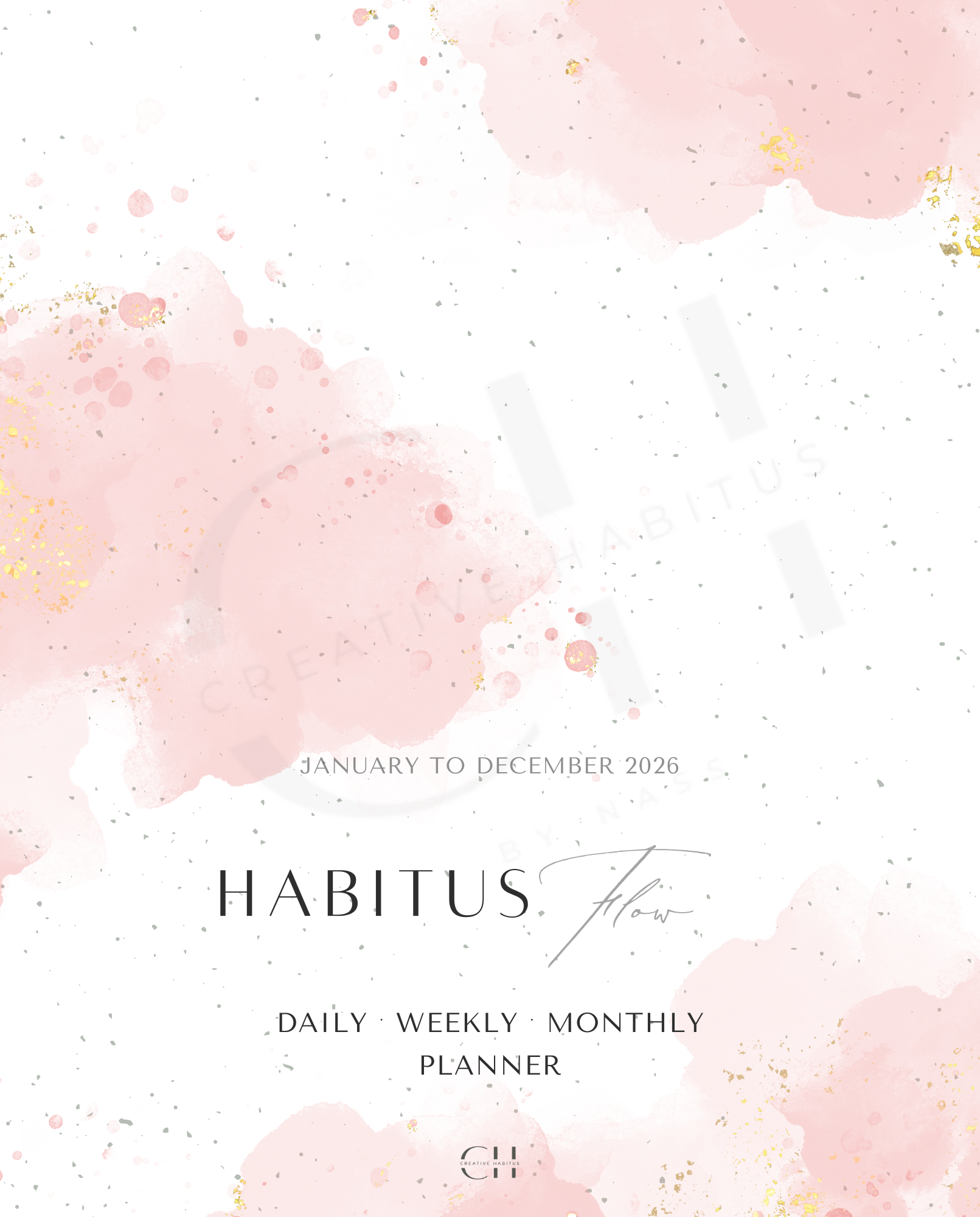 Habitus Flow Planner 2026 | Intentional Living & Energy Planning