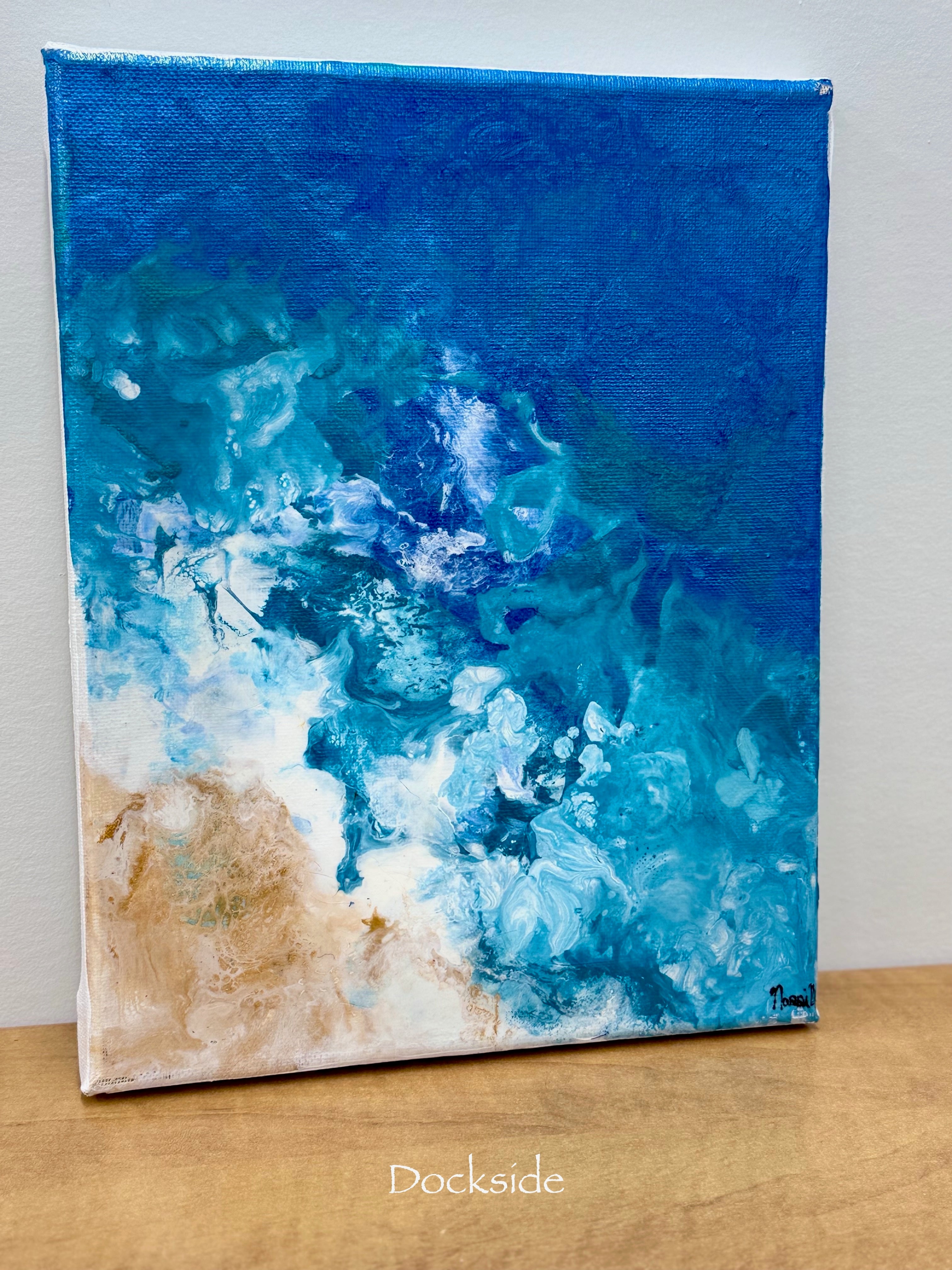 Handmade Acrylic Pour Paint Series | Creative Habitus Painting