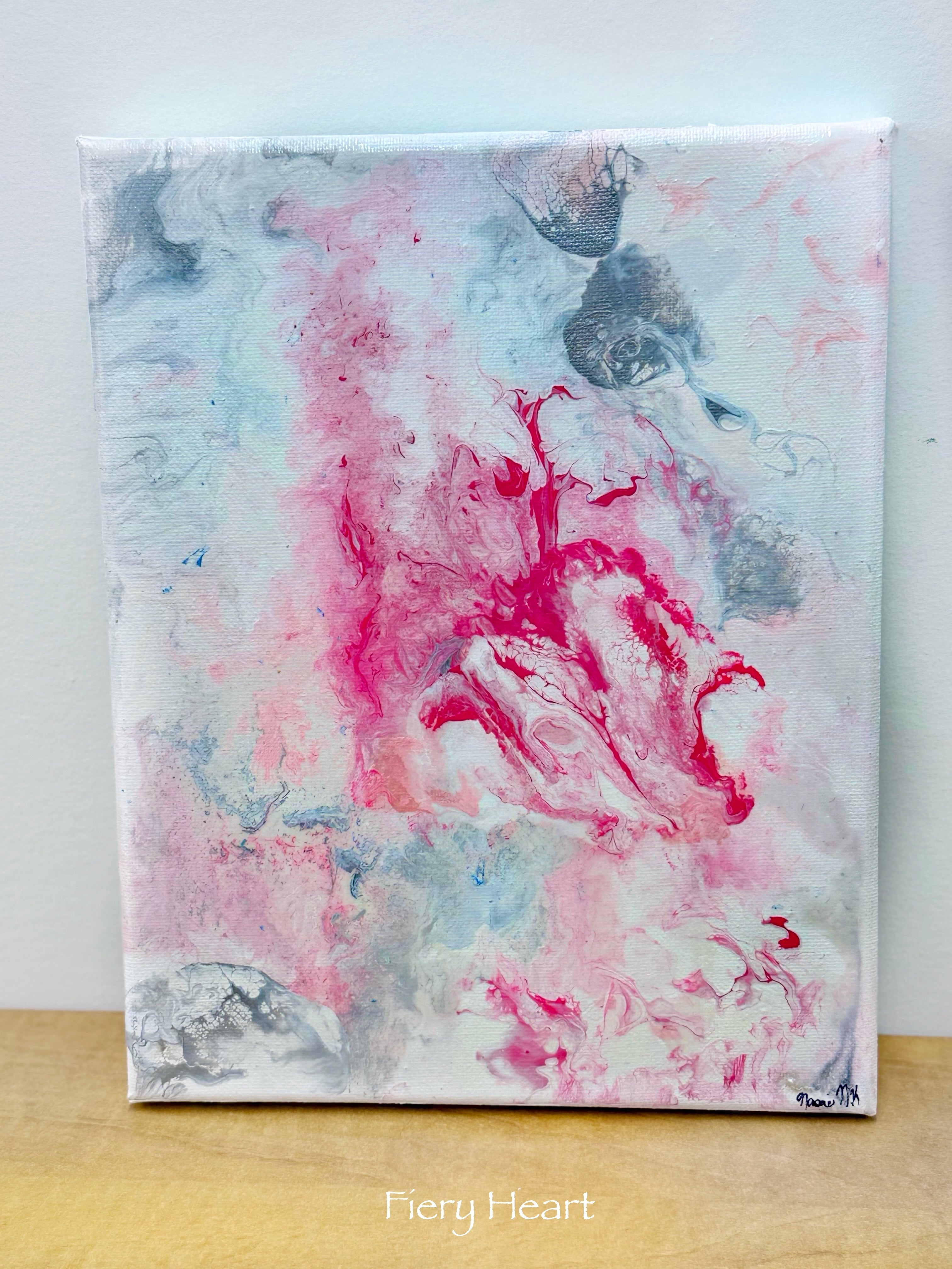 Handmade Acrylic Pour Paint Series | Creative Habitus Painting