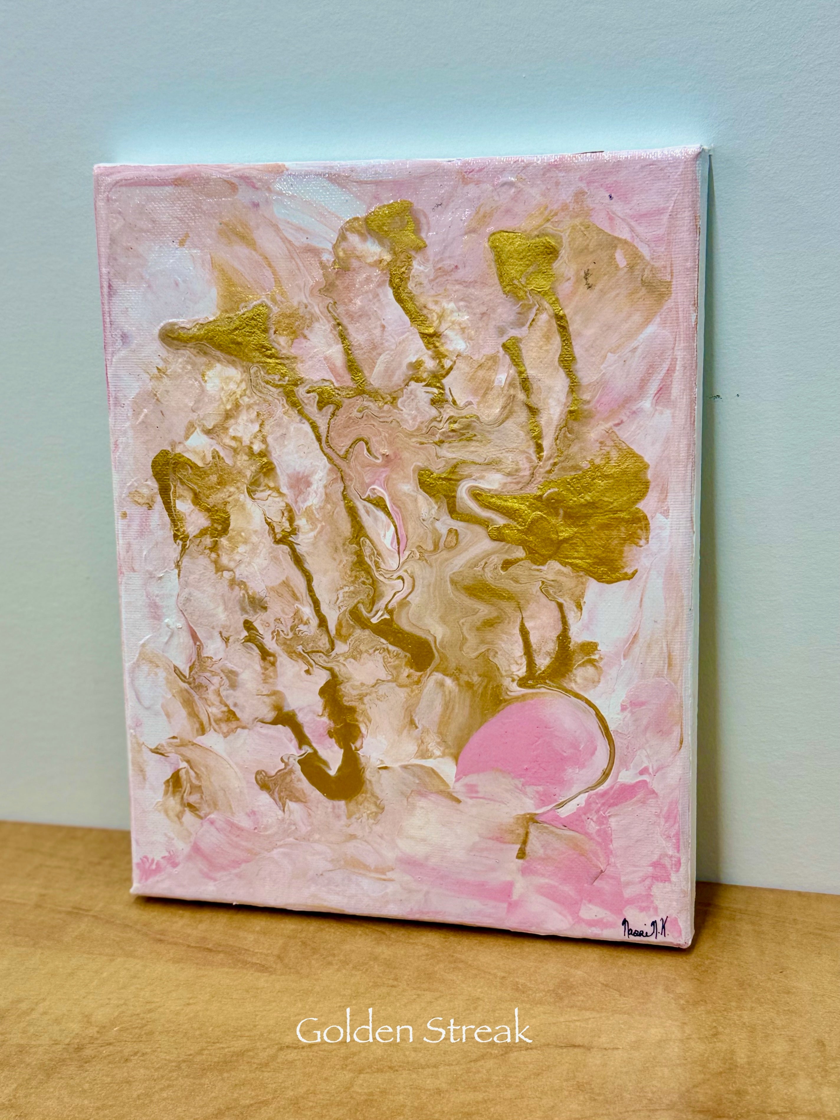 Handmade Acrylic Pour Paint Series | Creative Habitus Painting