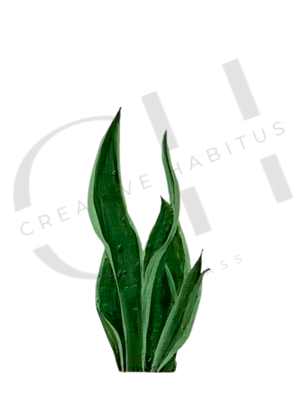 Snake Plant Print Set |Minimalist Botanical Wall Art (3-Pack)