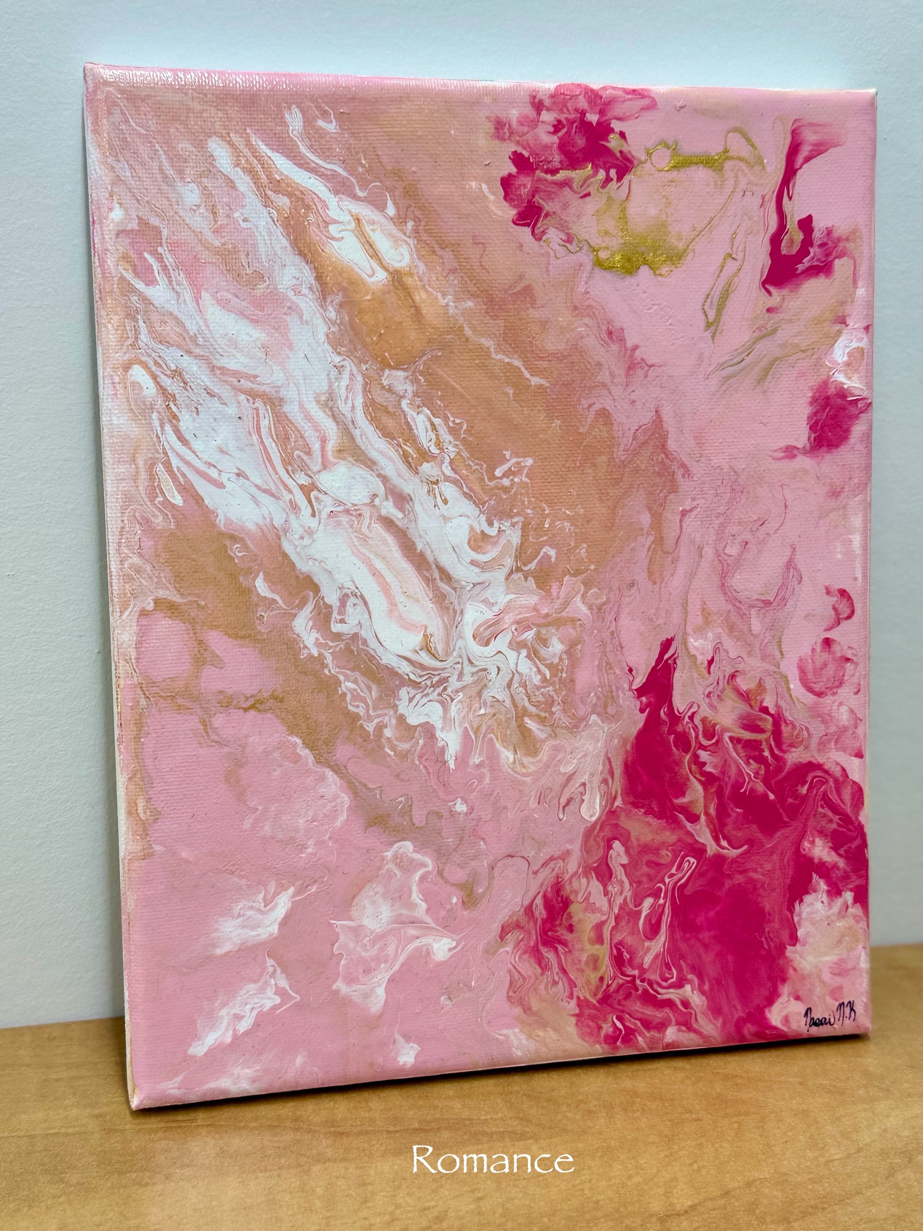 Handmade Acrylic Pour Paint Series | Creative Habitus Painting