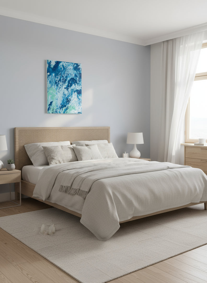 Handmade Acrylic Pour Paint Series | Creative Habitus Painting