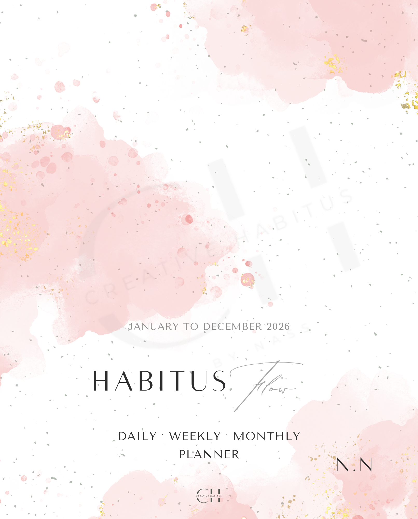 Habitus Flow Planner 2026 | Intentional Living & Energy Planning