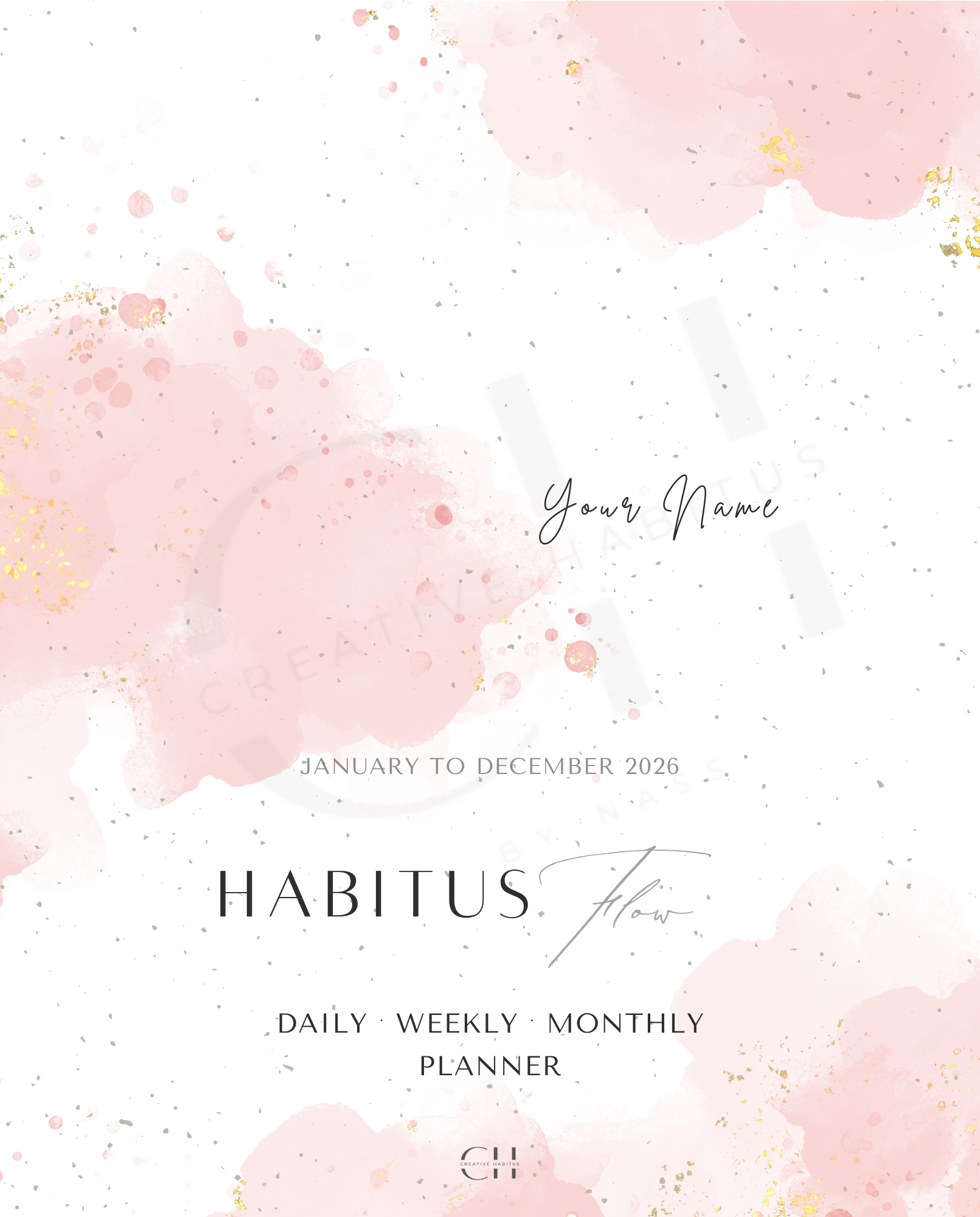 Habitus Flow Planner 2026 | Intentional Living & Energy Planning