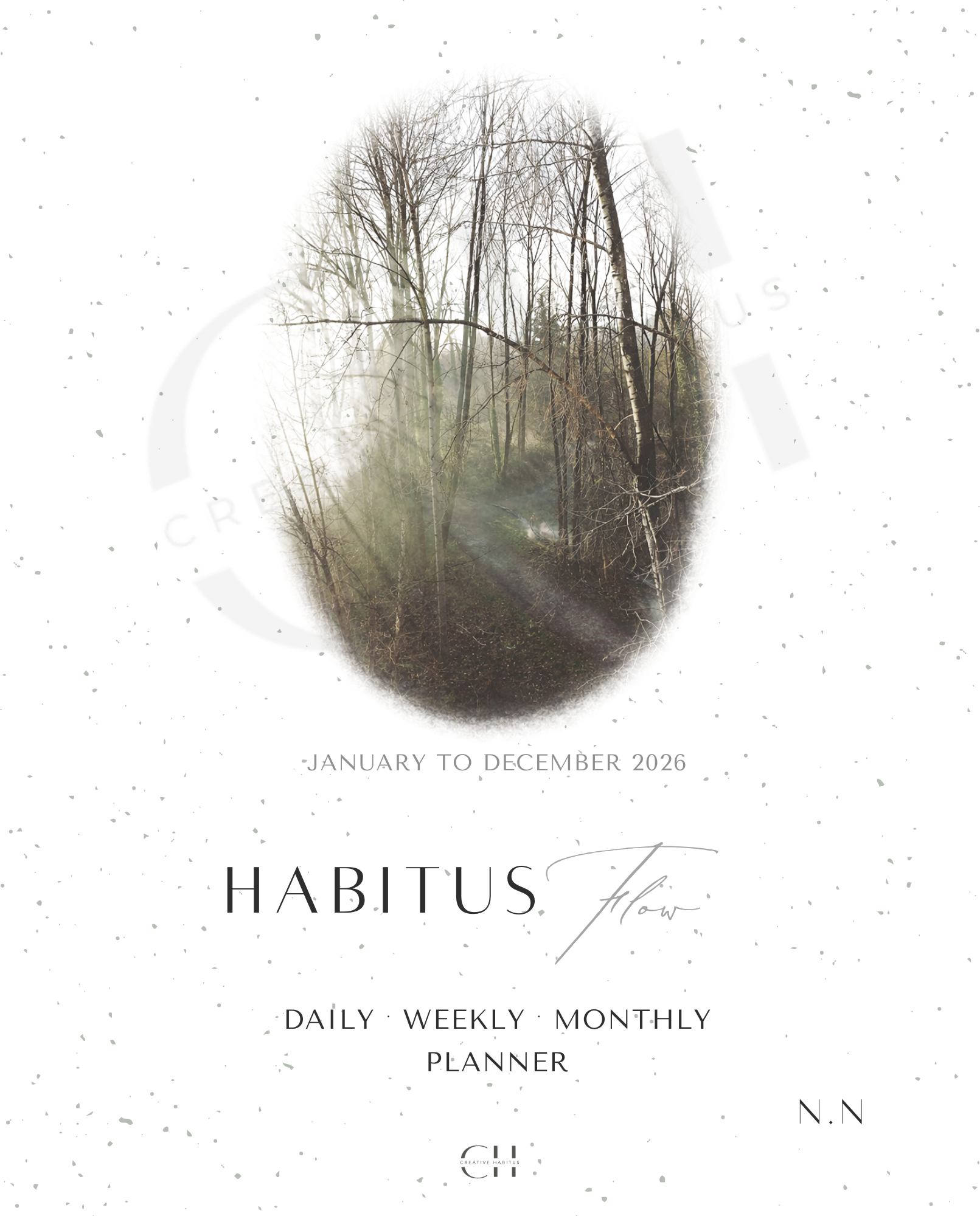 Habitus Flow Planner 2026 | Intentional Living & Energy Planning