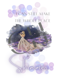 Make The Whole Place Shimmer Ballgown Print | Digital Wall Art